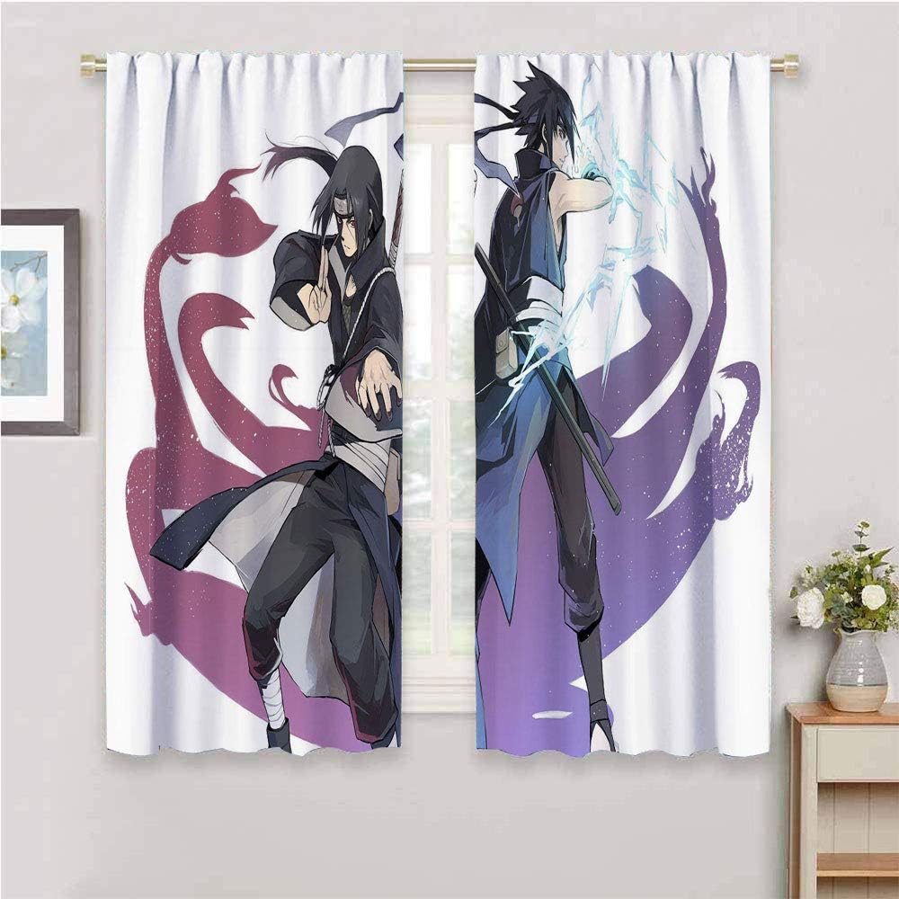 DILITECK WearResistant Color Curtain anime Naruto curtain Wear Curtain