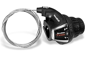 Relwears 7 Speed Right Shift Lever SL-RS35-7R, Bicycle Twist Shifter Lever for Mountain Bike Commuter Bike Folding Bike