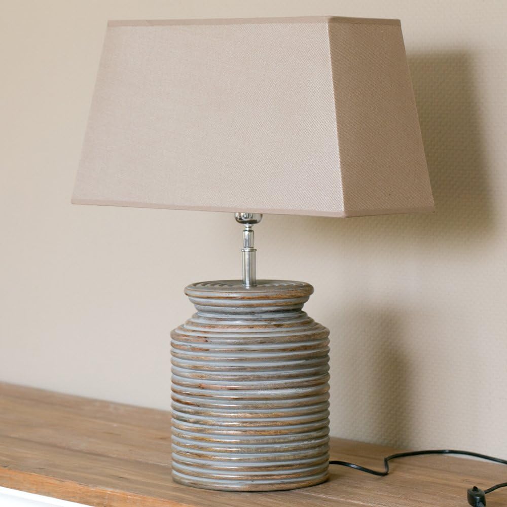 Tischlampe TischLampe Leuchte Tischleuchte 65 cm Holzfuß
