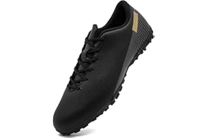 HaloTeam Men's Soccer Shoes Cleats Professional High-Top Breathable Athletic Football Boots for Outdoor Indoor TF/AG 3US-11US