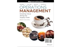 Operations Management: Creating Value Along the Supply Chain