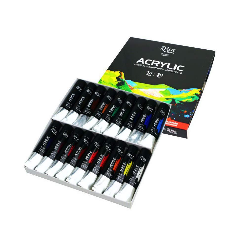 Acrylic Paint Set Professional Gallery, Several Sets Available with 20 ml (18)