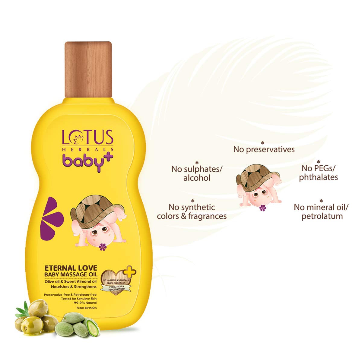 lotus baby hair oil