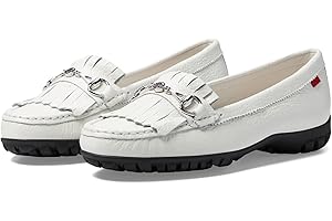 Marc Joseph New York Women's Golf Leather Made in Brazil Lexington Performance Fashion Shoe Moccasin