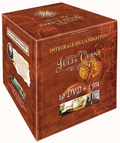 Jules Verne : L'intégrale De L'animation - Coffret 10 Dvd + 1 Jeu - Edition Limitée