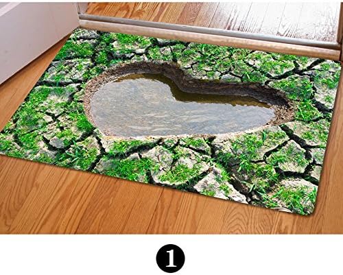 Sciotex(TM) Fashion 3D Trap Printed Carpet For Living Room Bedroom Floor Mats Kitchen Rugs Entrance Doormats Funny Rubber Door Mat #85123