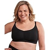 AnaOno Full Coverage Post-Surgery Bra - Medium Support Mastectomy Bras with Pocketed Cups for Lightweight Breast Forms