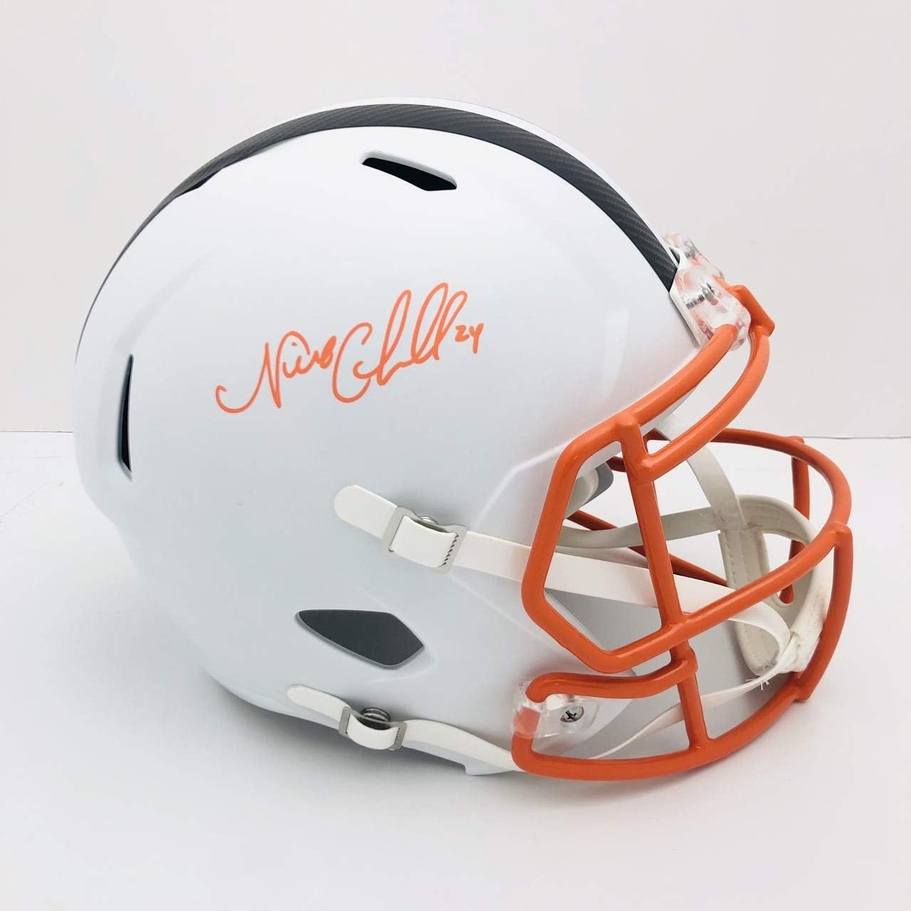 cleveland browns white helmet