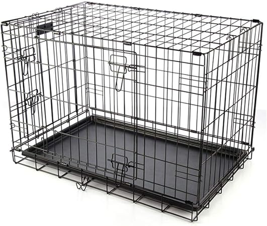 Plegable jaulas de animales, Transporte jaula de malla de la caja de jaula de alambre para