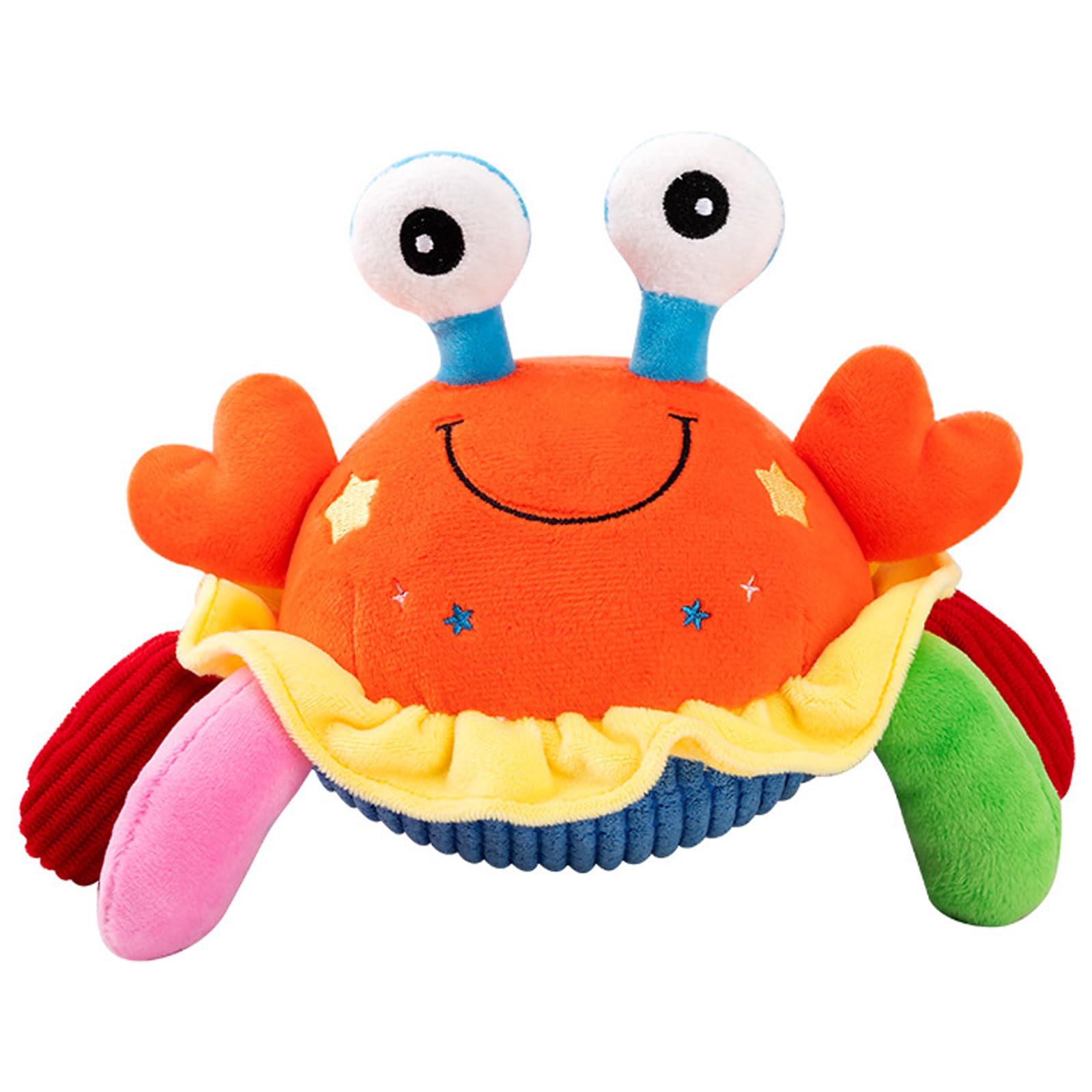 Dancing Crab Baby Toy 6-12 Months, Musical Crawling Crab with 40 Songs, Record & Replay Function, Montessori Sensory Plush Toy for Tummy Time - Gift for 1 2 3 Year Old Boys & Girls