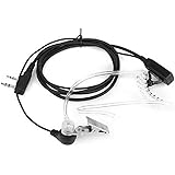 Tonsee&reg; 2 Pin Security Earpiece Headset for Motorola Kenwood Radio Clear Walkie Talkie