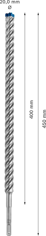 Bosch EXPERT SDS plus-7X Hammer Drill Bit 20 mm Carbide Quick Drill view 3