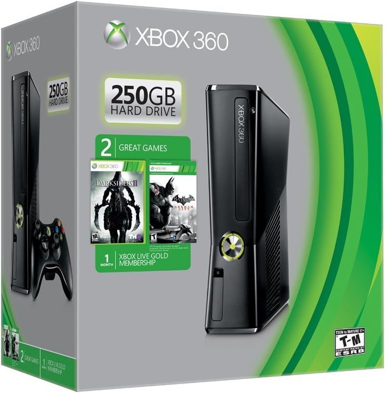 Xbox 360 250GB Spring Value Bundle microsoft xbox 360