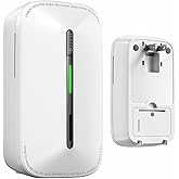 SITERWELL Plug in Carbon Monoxide Detector 10 Year Battery, CO Alarm Detector with Electrochemical Sensor and Sound Warning, AC Powered Portable Carbon Monoxide Detector for Home Office Travel,1-Pack