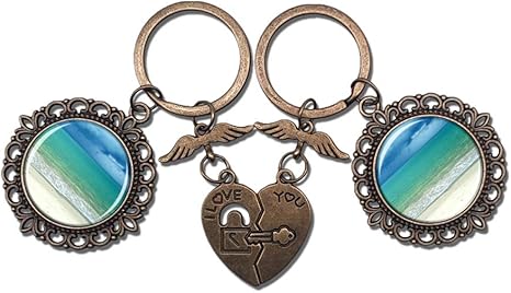 Hqiyaols Keychain Malasia Isla Mantanani Kota Kinabalu Sabah Pareja