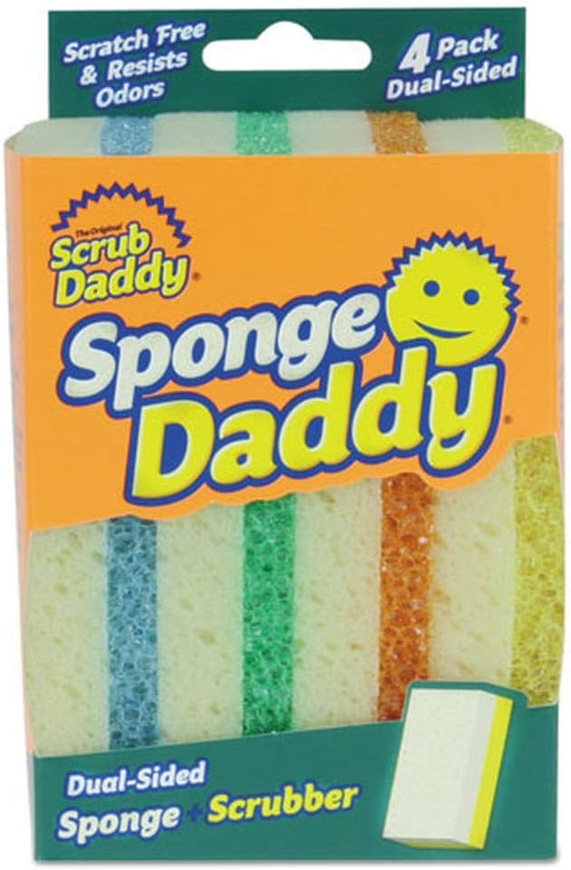 Sponge Daddy 4PK Sponge Home & Kitchen