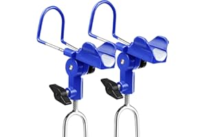 COOLNICE Fishing Rod Holder for Bank Fishing, Upgraded Fishing Pole Holders for Ground, Beach, 360 Degree Adjustable Fishing Pole Stand Equipment, Gift for Men Father’s Day, Birthday’s Day