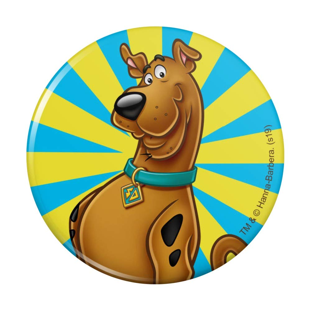 Scooby-Doo Character Kitchen Refrigerator Locker Button Magnet