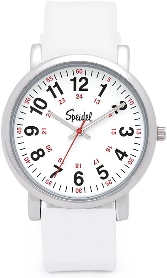 Speidel Scrub Watch for Medical Professionals with White