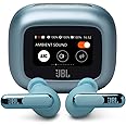 JBL Live Beam 3 - True Wireless Noise-Cancelling Closed-Stick Earbuds, 48Hrs Total Playback, Wireless Charging, 6 Mics for Perfect Calls, Multi-Point Connection, IP55 Waterproof and dustproof (Blue)