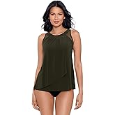 Miraclesuit Womens Illusionist Ursula Tankini Top