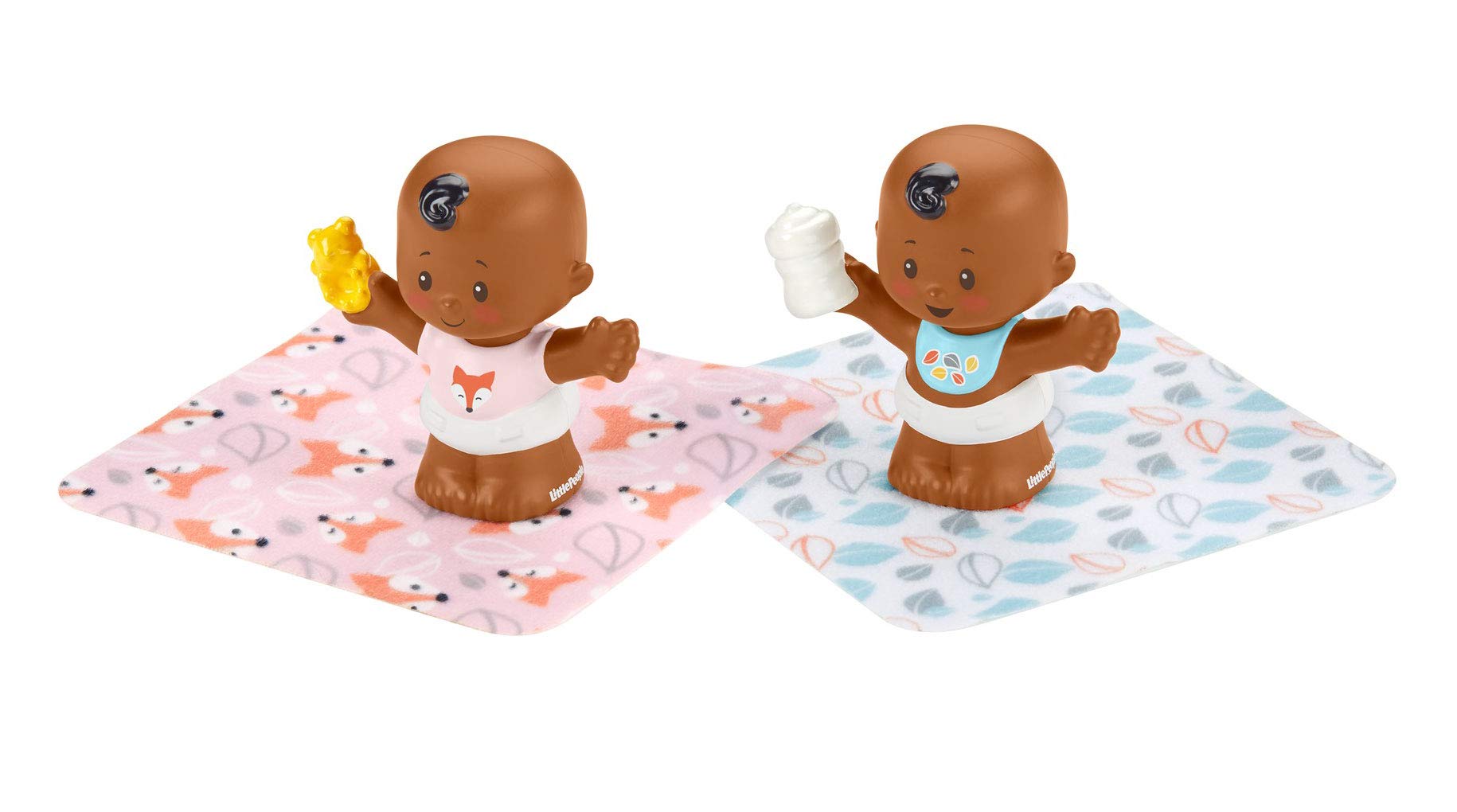 Fisher-Price Little People Snuggle Twin Figures - Autumn Twins