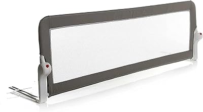 ebebek baby plus Extra Wide Toddler Bed Rail 150x48.5x35 cm Grey/White