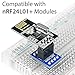 Addicore 5 Pack nRF24L01+ and ESP8266 Breadboard Breakout Adapter Board (BB-ADTR)