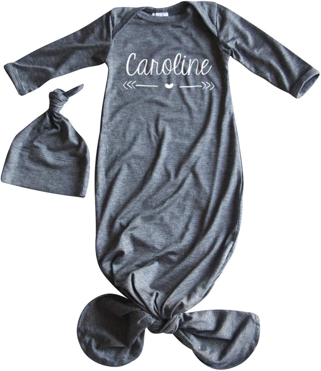 knotted baby gown boy