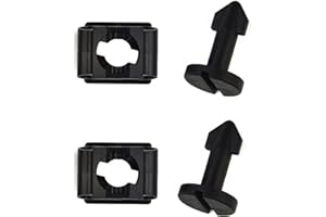 SUNNER THINKEN 4pcs Engine Cover Stud and Stay Grommet Kit Undertray Wheel Arch Screw Plastic for Honda Replace 91501-SS8-A01 91601-SS8-A01 Clips Body and Trim