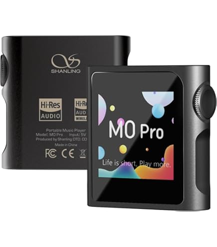 SHANLING MO Pro ポータブル音楽プレーヤー SHANLING M0 Pro Hi-Res MP3 Music Player Digital Audio Player