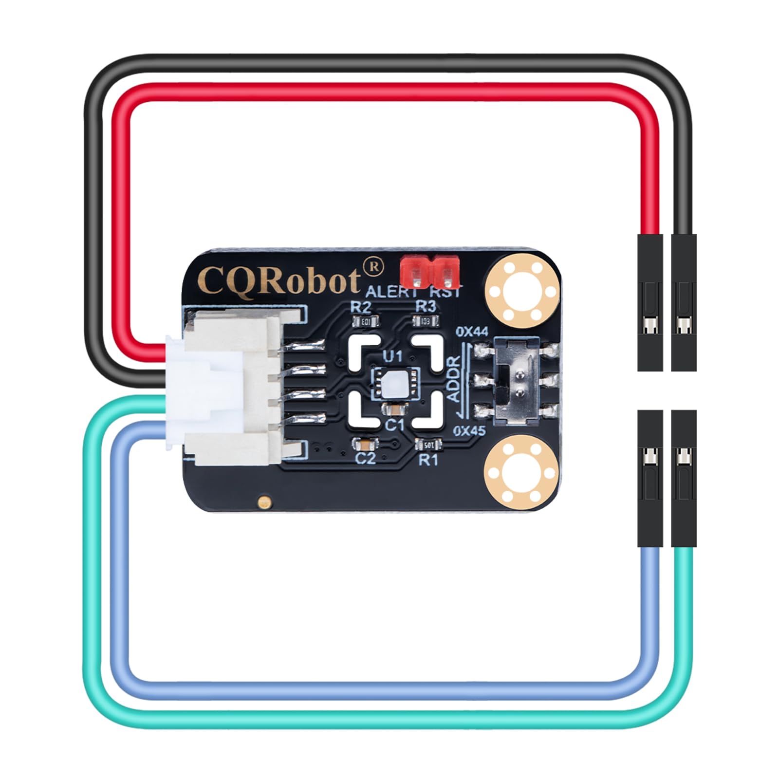 CQRobot SHT31-F Temperature and Humidity Sensor Compatible with Raspberry Pi/Arduino. IIC Interface, IP67 Dust Protection Film, for Industrial production, Environment and Agricultural Monitoring.