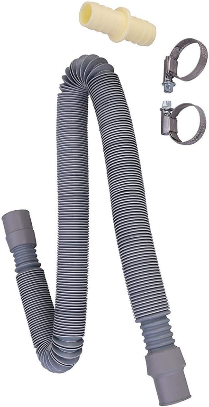 Utiz Extendable 0.7M to 2M Drain Hose Kit 19mm-28mm Cuff for Bosch Siemens Electrolux Washing Machines & Dishwashers - Image 5