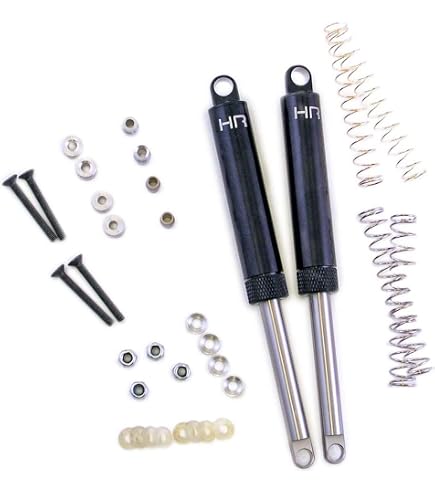Aluminium Rear Tie Rods With Stabilizer – 3-teiliges Set, Rot, Für Traxxas 4-Tec 2.0/3.0