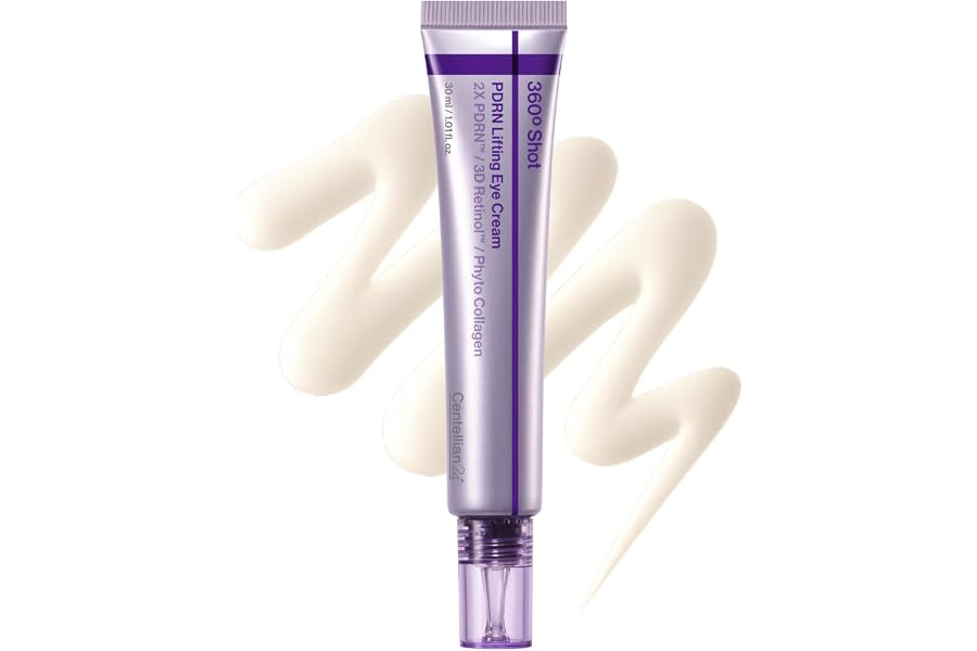 CENTELLIAN 24 360 Shot PDRN Firming Eye Cream, TECA Retinol Care | Targets Wrinkles, Crow's Feet, Dark Circles, Puffiness and Bags for a Smoother, Refreshed-Looking Contour, 1.01 fl oz
