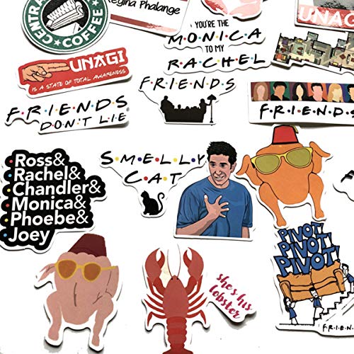 1 Friends+Stickers+Waterproof+Scrapbook+Motorcycle