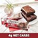 Quest Nutrition Protein Bar, Chocolate Brownie, 20g Protein, 5g Net Carbs, 180 Cals, 2.1oz Bar, 1 Count, High Protein, Low Carb, Gluten Free, Soy Free