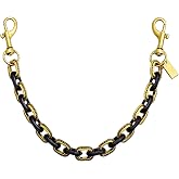 Disengor Bag Purse Charms Chain for Handbags, Vintage Chunky Extender Chain | Antique Gold Silver, Handbags Strap, Dual Lobster Clasps, Keychain Pants Decor, Purse Accessories for Women