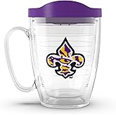 Tervis Classic Tritan 16OZ | LSU Tigers - Primary Logo | Made in America, BPA/PFAS Free, Double-Wall Vacuum Insulated, Keeps Drinks Hot