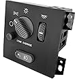 Headlight Switch Headlamp Dimmer Switch with Fog Light | Replacement for 1998-2003 Chevy Blazer S10 GMC Jimmy Sonoma & Bravada | Replaces# DS1006, 15029237, 15755954