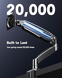 HUANUO Single Monitor Arm Holds 26.48
