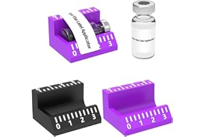 2 Pack Vial Label Applicator for Vial – Easy & Precise Sticker Alignment Tool for Vial Labeling – Time-Saving Labeling Assist