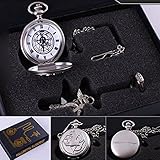 Fullmetal Alchemist Anime Pocket Watch & Necklace & Ring Cosplay Prop Accessories