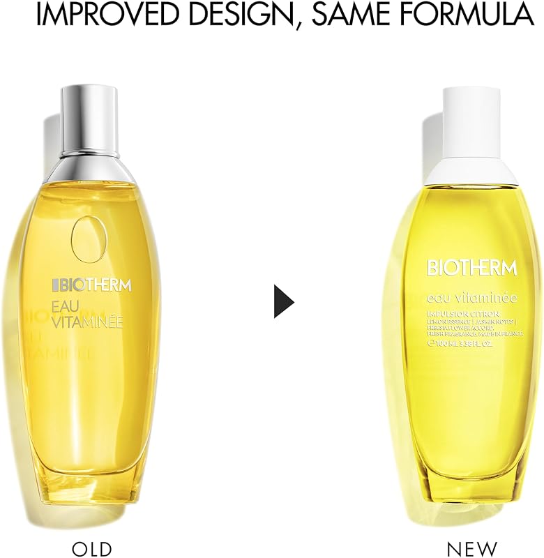 Eau Vitaminée Impulsion Citron Eau de Toilette, rinfrescante profumo di agrumi con limone, fresia e gelsomino, spray corpo leggero da donna, spray corpo a lunga durata con muschio bianco, 100