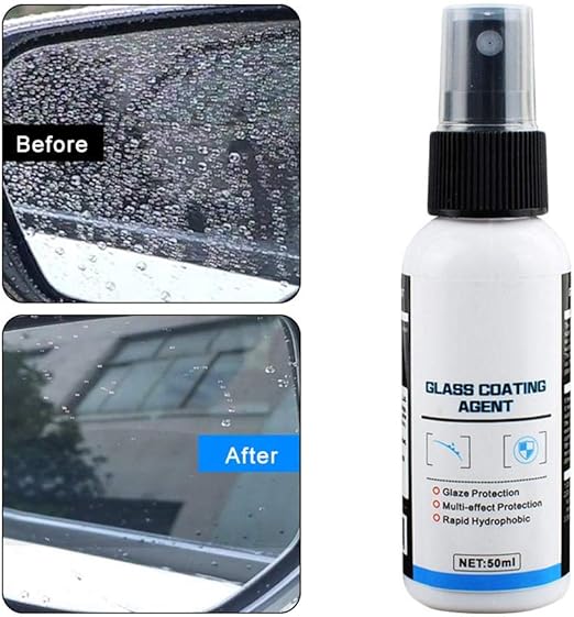 Car Anti Fog Spray For Front Windshield Glass 50ML Side Windows Glass
