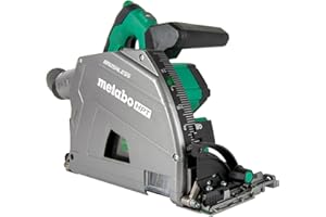 Metabo HPT 36V MultiVolt™ Cordless Circular Track Saw Kit, Includes 1-36V/4.0Ah Battery, 6-1/2-Inch Blades, Hard Case, 2-19/3