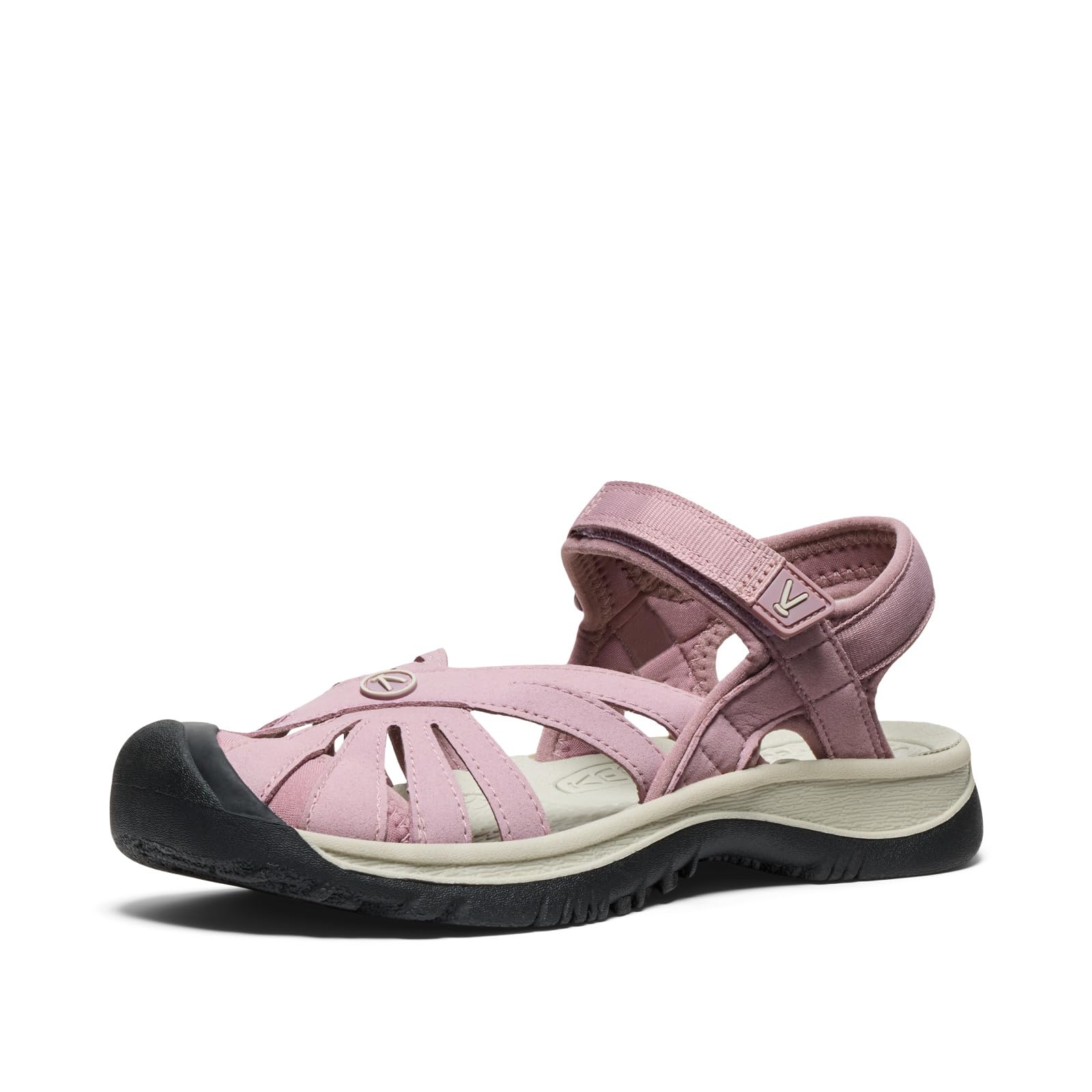KEEN Women's Rose Casual Closed Toe Sandals, Toadstool, 10 Image
