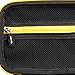 Aproca Hard Travel Carry Case for Philips Norelco OneBlade Face + Body hybrid electric trimmer and shaver QP2630/70 QP2630/72 (Black with green zipper)