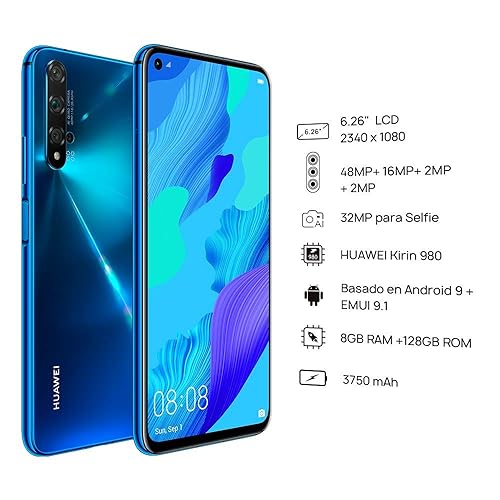 ANDROID - HUAWEI（ファーウェイ）nova 5T/Crush Blue Amazon.co.jp: HUAWEI NOVA 5T Crush Blue : Electronics