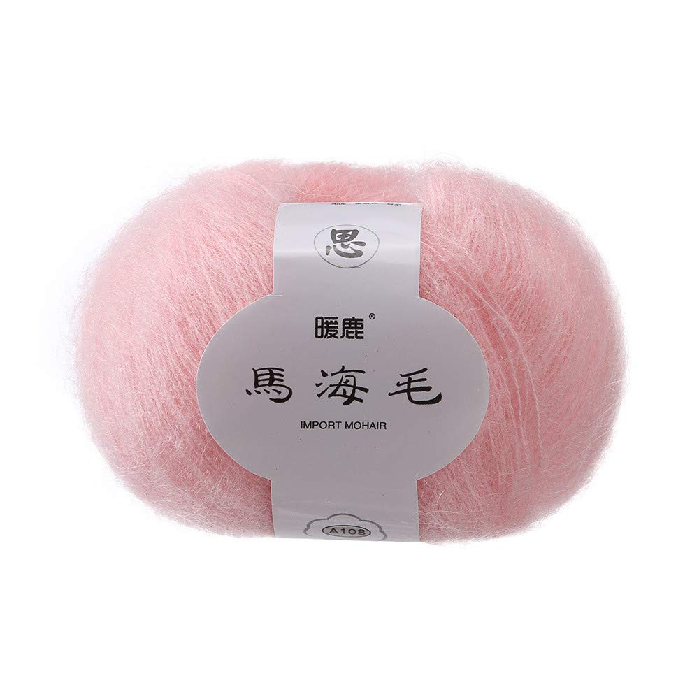 HINK Kiting Wool Thread, Soft Mohair Knitting Wool Yarn DIY Shawl Scarf Crochet Thread Supplie Home Supplies Home Textiles Big Sales